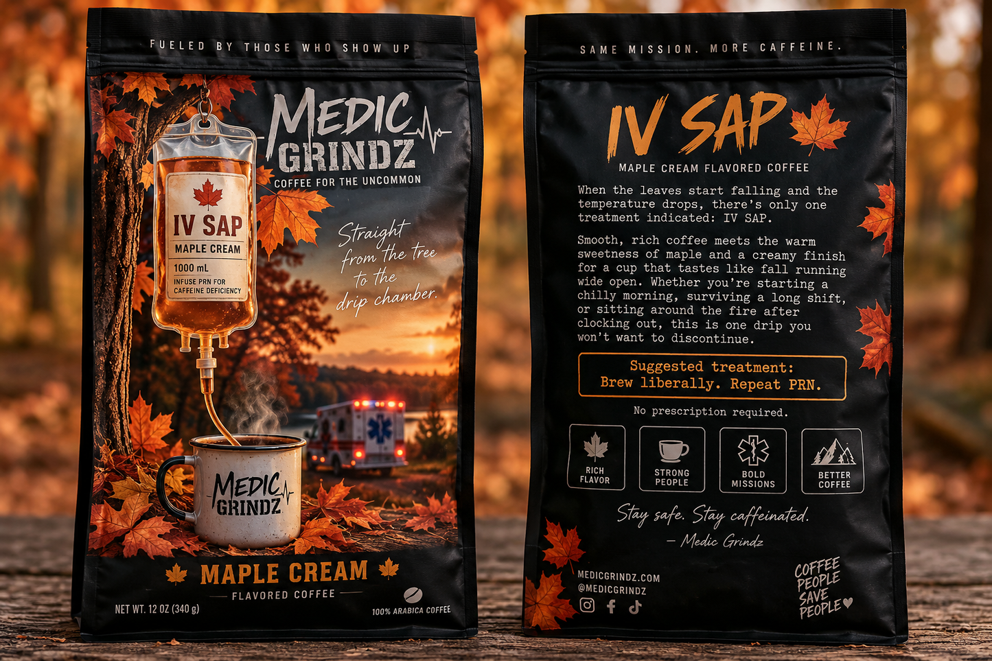 IV SAP 12 oz Ground