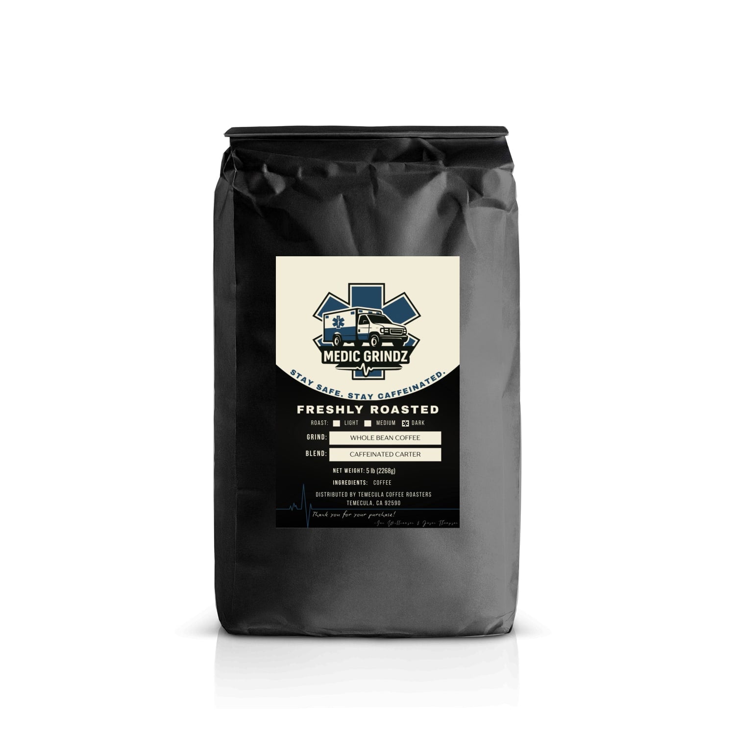 Caffeinated Carter – Medic Grindz