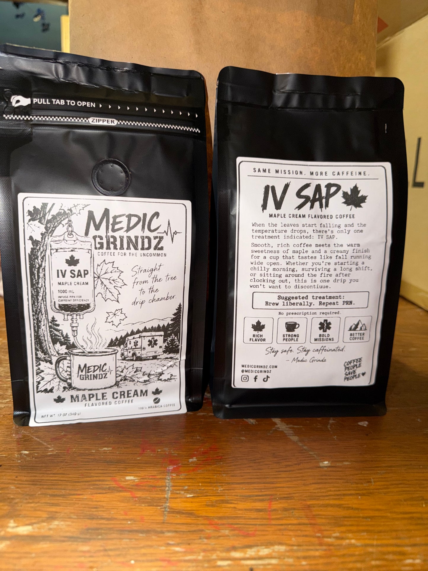 IV SAP 12 oz Ground